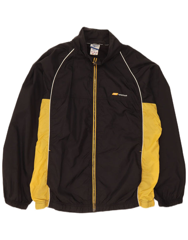 Ανδρική φόρμα φόρμας Reebok Loose Fit Top Jacket Medium Black Colourblock
