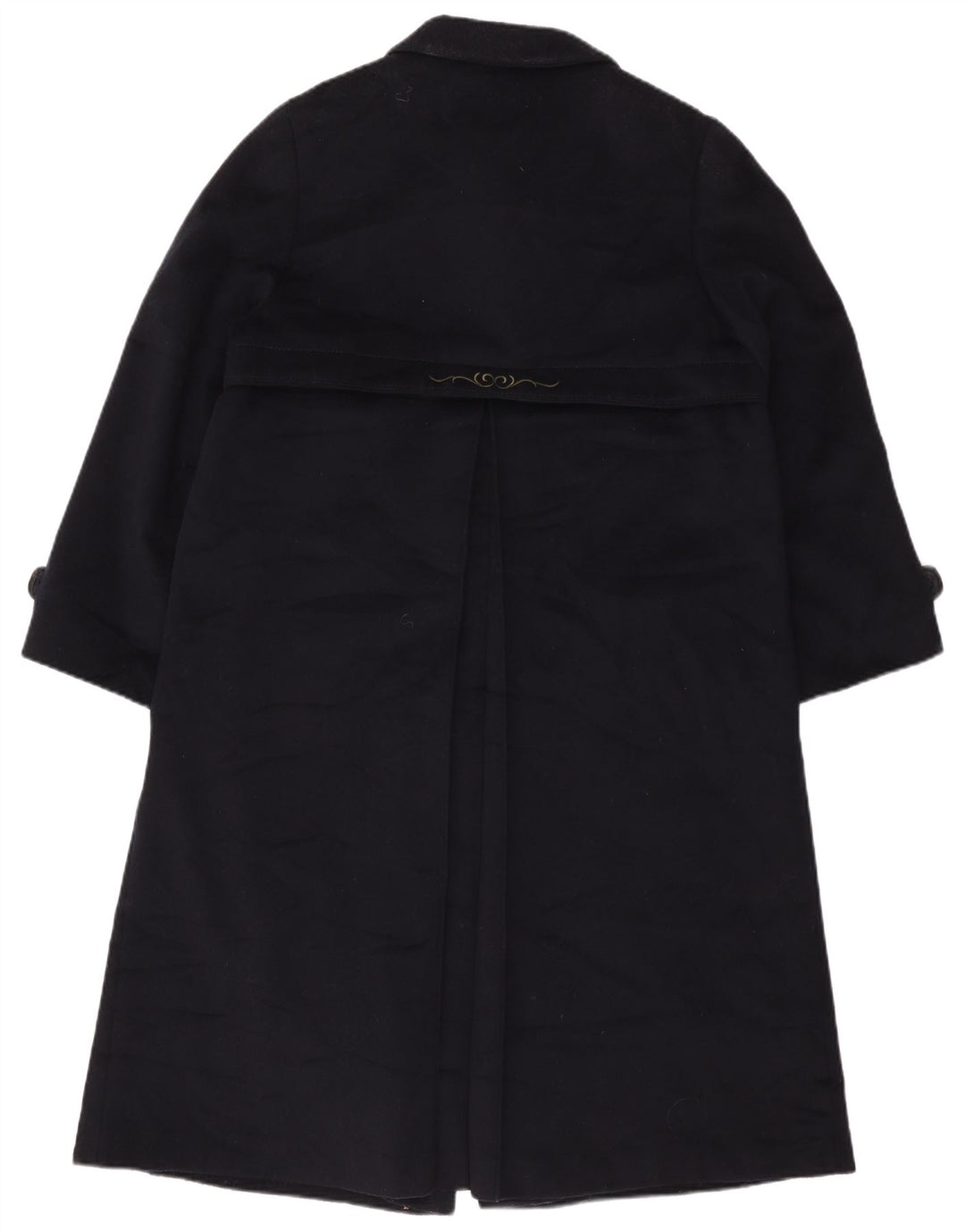 Pischl Γυναικείο Πανωφόρι UK 14 Μαλλί μεσαίου Navy Blue