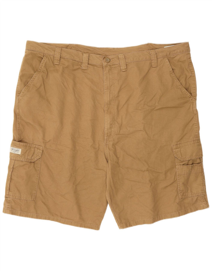 Ανδρικό σορτς Cargo Wrangler W46 3XL Μπεζ βαμβακερό