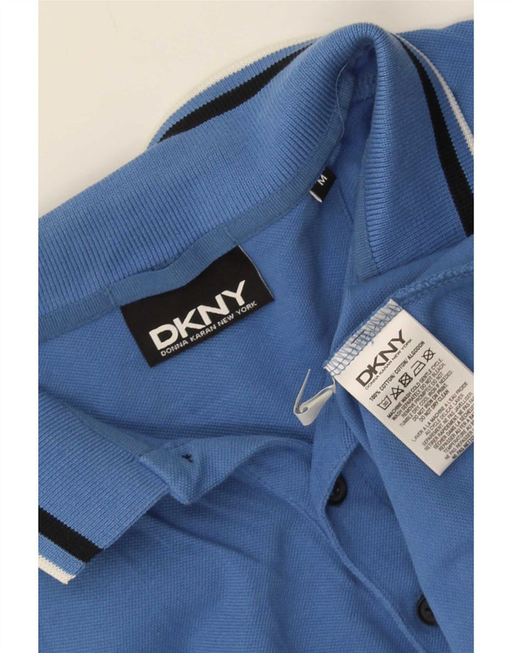 Ανδρικό μπλουζάκι πόλο Dkny Βαμβακερό μεσαίο μπλε ριγέ