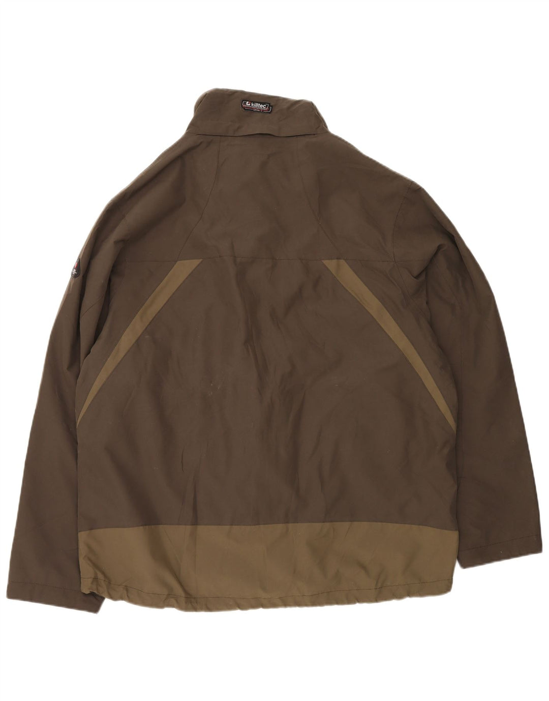 Killtec Ανδρικό Μπουφάν Windbreaker UK 44 2XL Khaki Colorblock Polyester