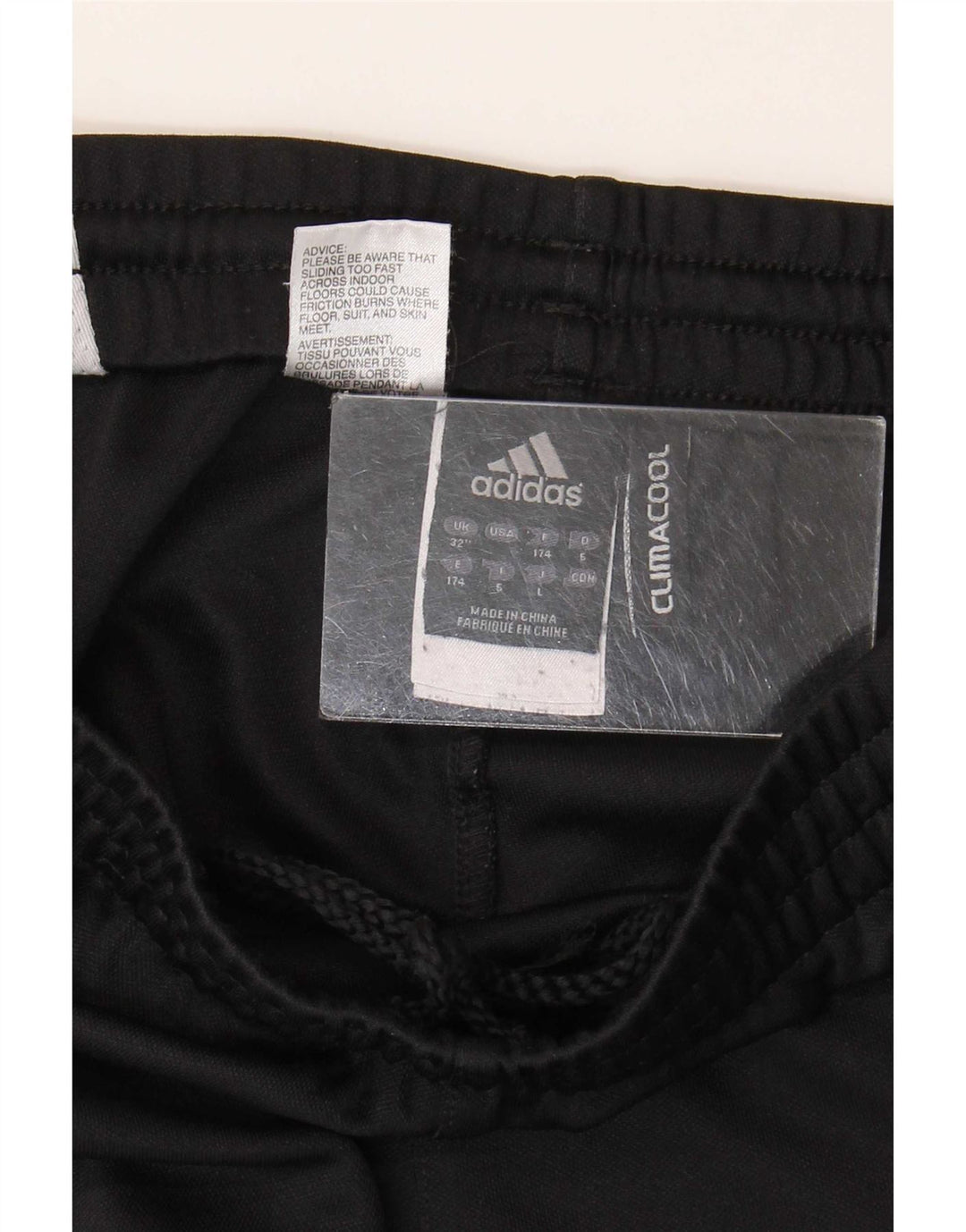 Ανδρικό παντελόνι αθλητικής φόρμας Adidas Climacool Μεσαίο μαύρο πολυεστέρα