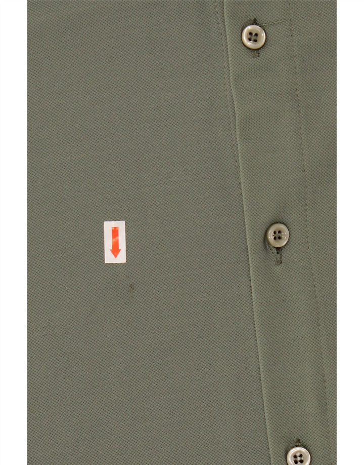 Ανδρικό κοντομάνικο πουκάμισο Marlboro Classics XL Khaki Tactel