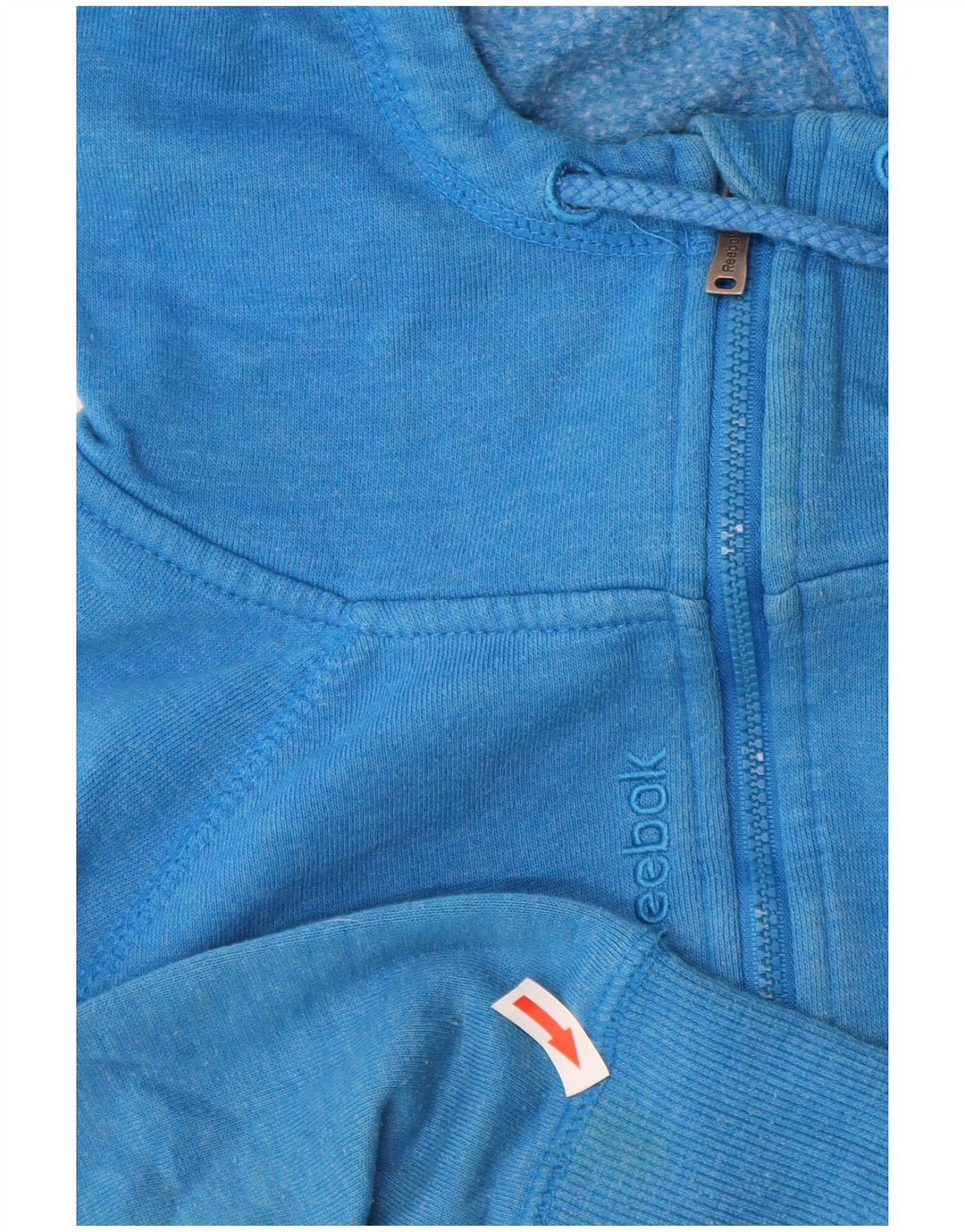 Γυναικείο πουλόβερ Reebok με φερμουάρ UK 10 Small Blue