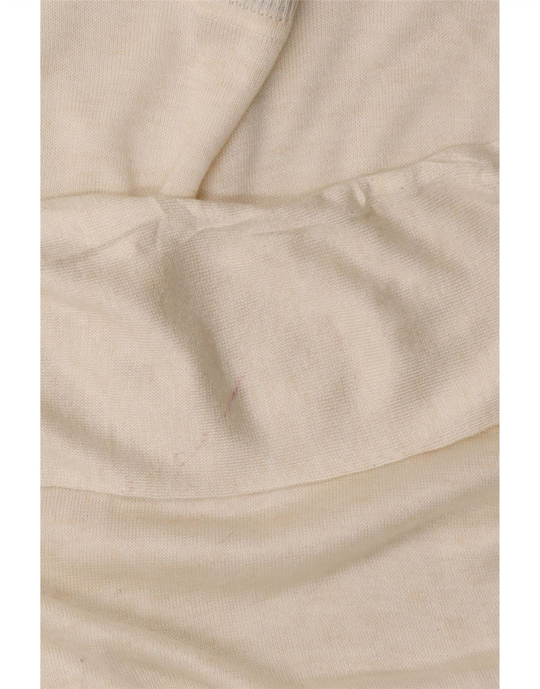 ZARA Γυναικείο πουλόβερ με λαιμόκαυστο UK 14 Medium White