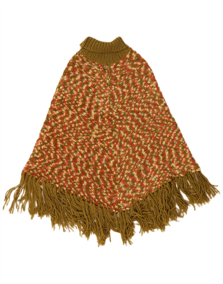 Eighth Sin Γυναικείο Poncho Jumper One Size Πολύχρωμο Ακρυλικό Flecked