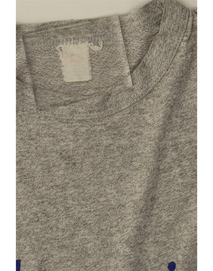 Ανδρικό T-Shirt Champion Graphic Top Large Grey Flecked