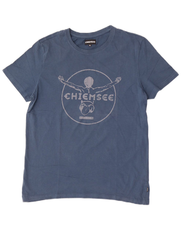 Chiemsee Γυναικείο T-Shirt Top UK 18 XL Blue Cotton