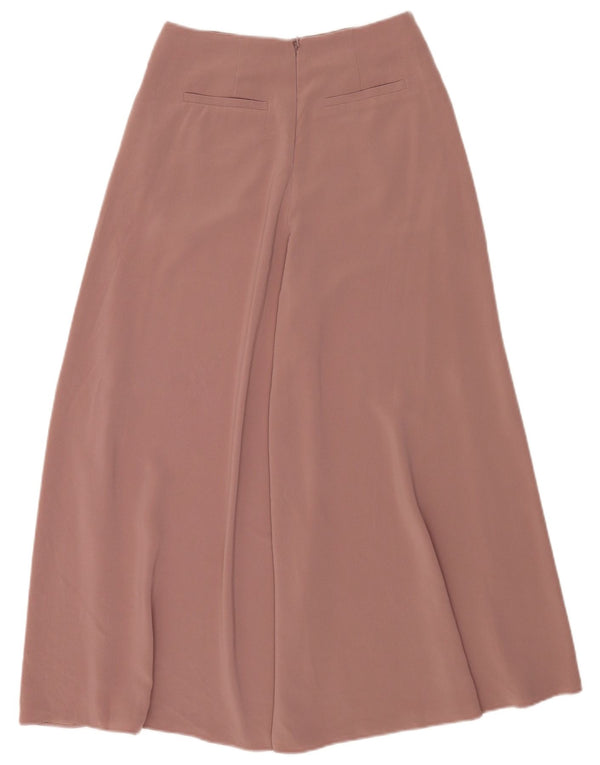 Topshop Γυναικεία Ψηλόμεση Cullotes Παντελόνι UK 8 Small W26 L25 Pink