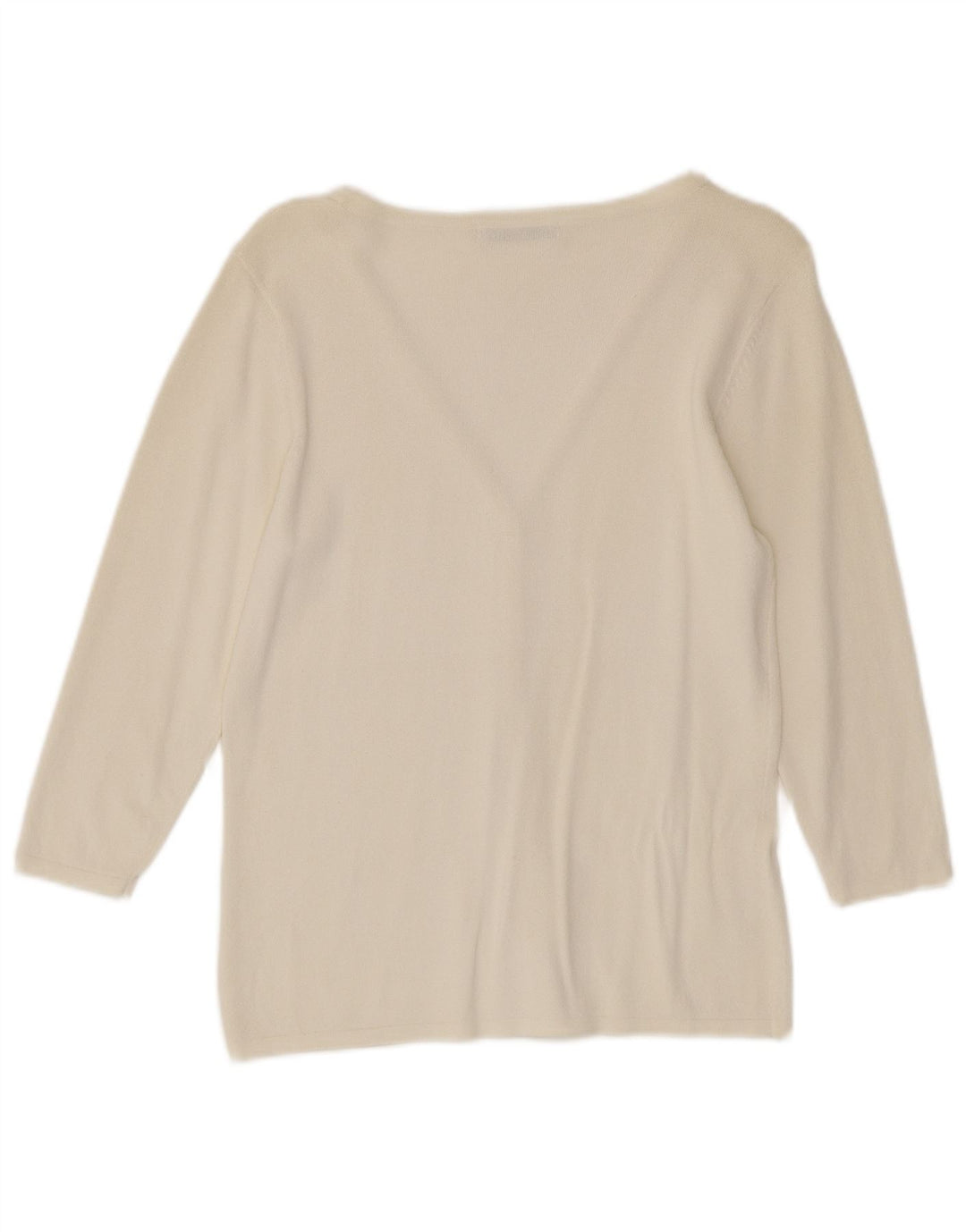 Marks & Spencer Γυναικεία Ζακέτα πουλόβερ UK 10 Small Off White