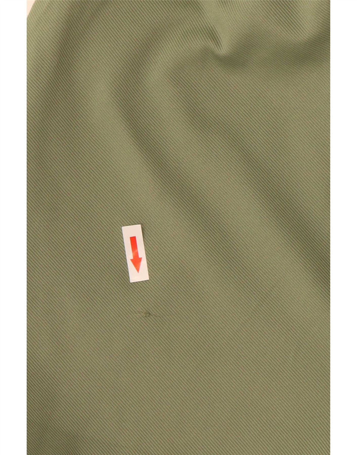 Zara Γυναικείο Φαρδύ Παντελόνι Cargo Μικρό W26 L29 Πράσινο Πολυεστέρα