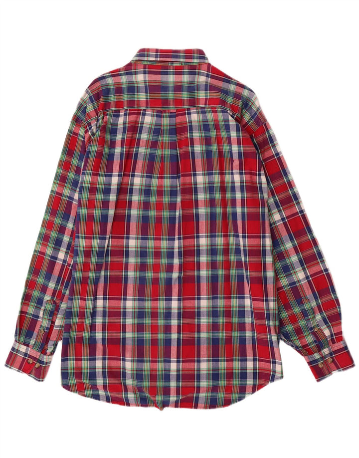 Ανδρικό πουκάμισο Ivy Oxford 2XL πολύχρωμο βαμβακερό καρό