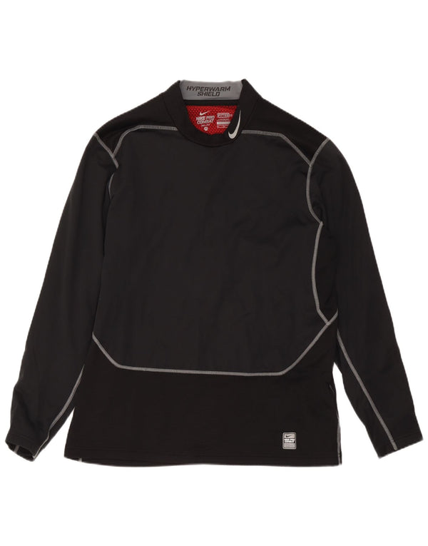 Nike Mens Dri Fit Μακρυμάνικο XL Μαύρο πολυεστέρας