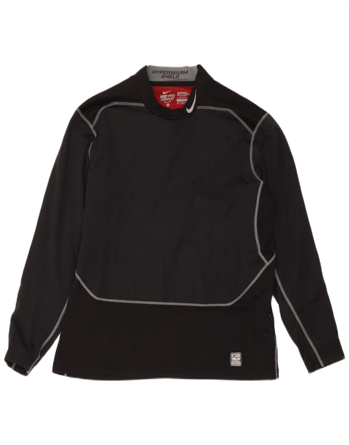 Nike Mens Dri Fit Μακρυμάνικο XL Μαύρο πολυεστέρας