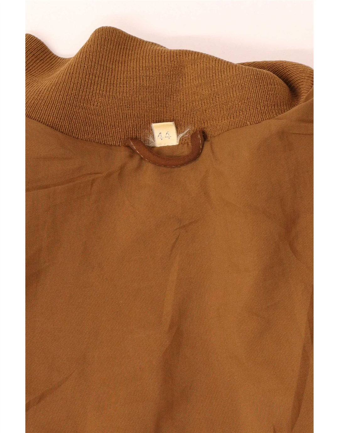 Vintage Γυναικείο Oversized Suede Bomber Jacket IT 44 Medium Beige