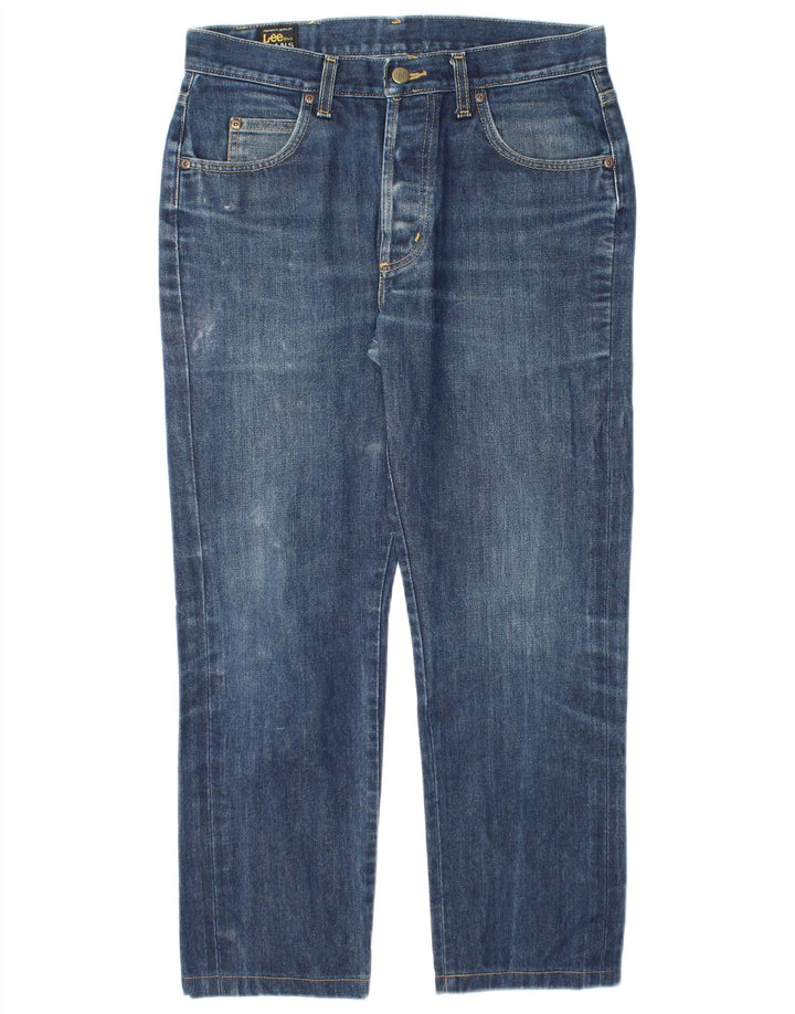 LEE Ανδρικό Chicago Straight Jeans W32 L26 Blue Cotton