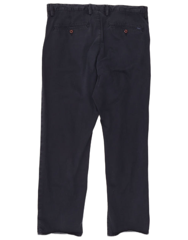 Ανδρικό ίσιο παντελόνι Chino Gant W38 L32 Navy Blue Cotton