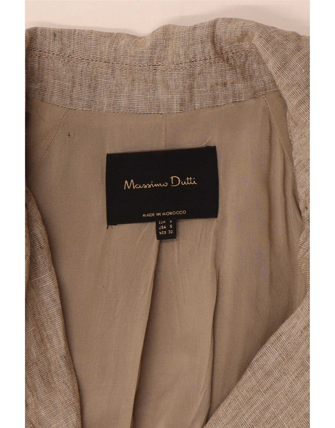 Massimo Dutti Γυναικεία καμπαρντίνα UK 10 Small Beige