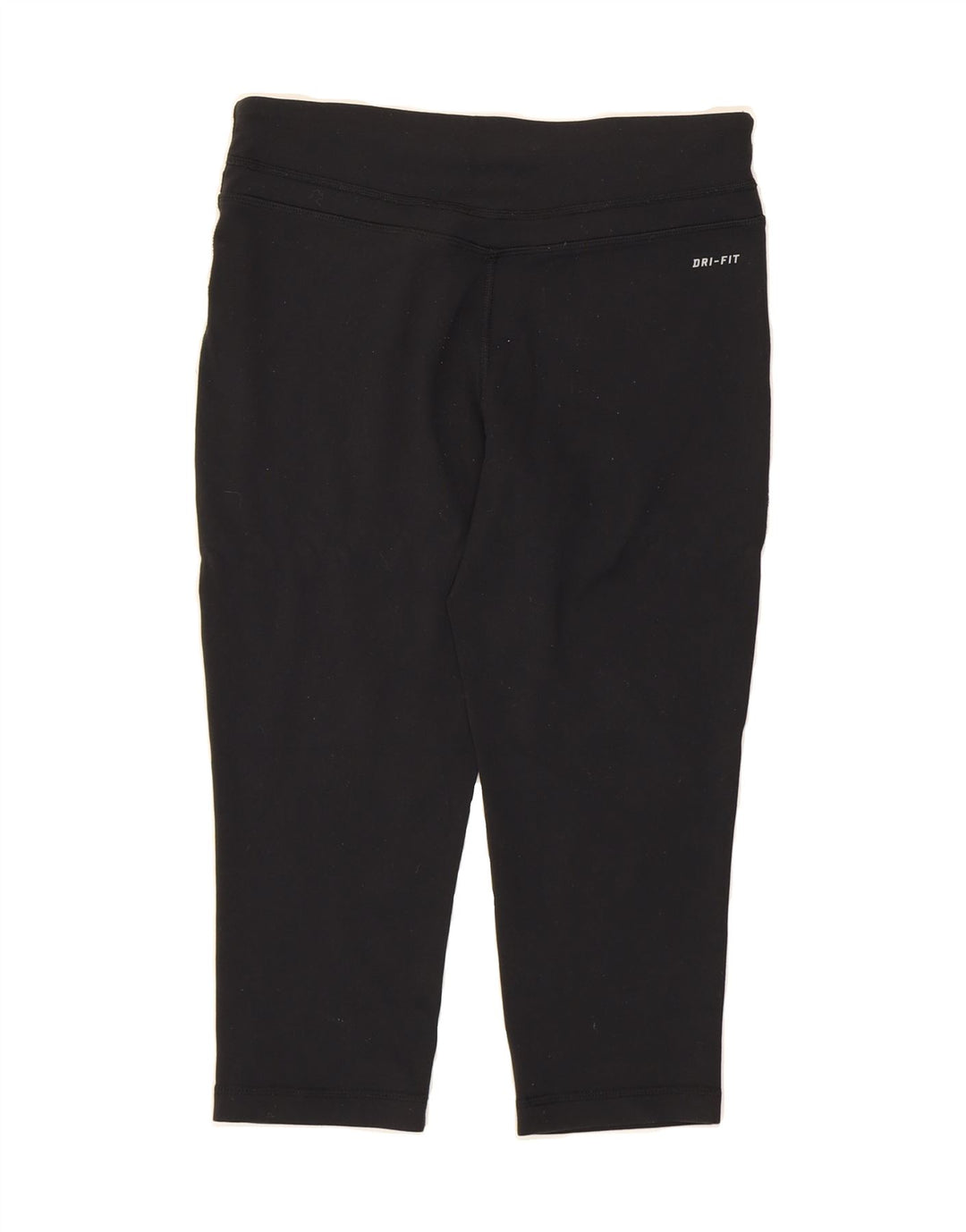 NIKE Womens Dri Fit Capri Leggings UK 12 Medium  Black Vintage Nike and Second-Hand Nike from Messina Hembry 