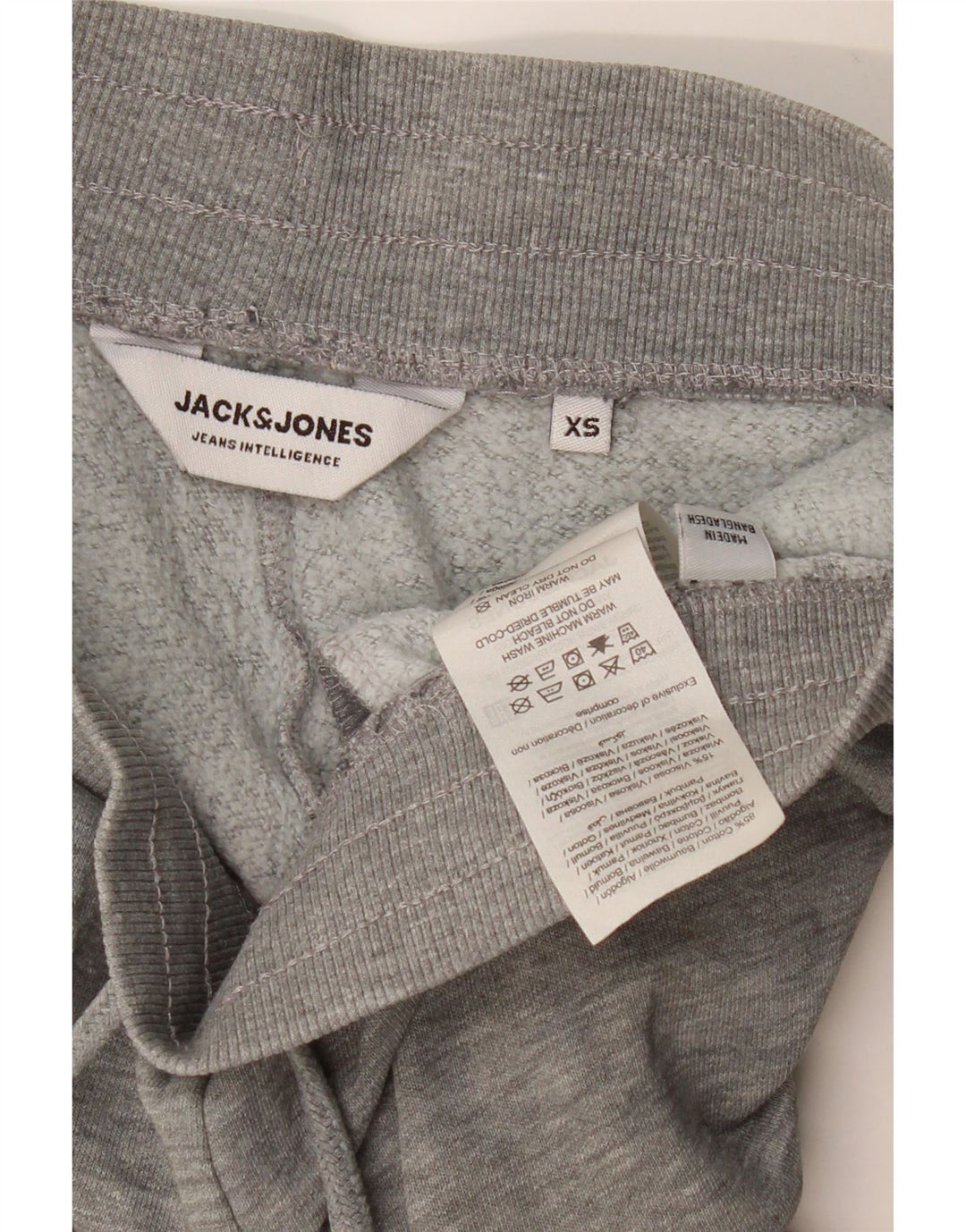 JACK & JONES Ανδρική φόρμα γυμναστικής γραφική παντελόνι Joggers XS Grey Flecked