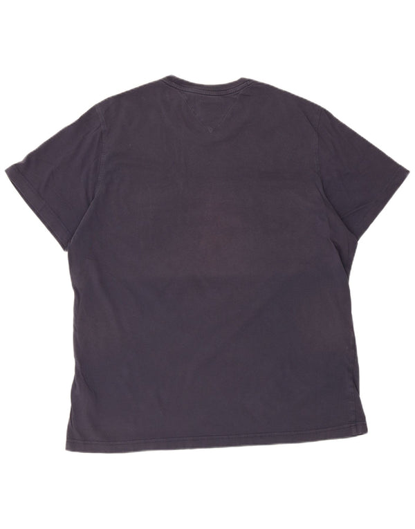 Ανδρικό T-Shirt Tommy Hilfiger Top XL Navy Blue Cotton