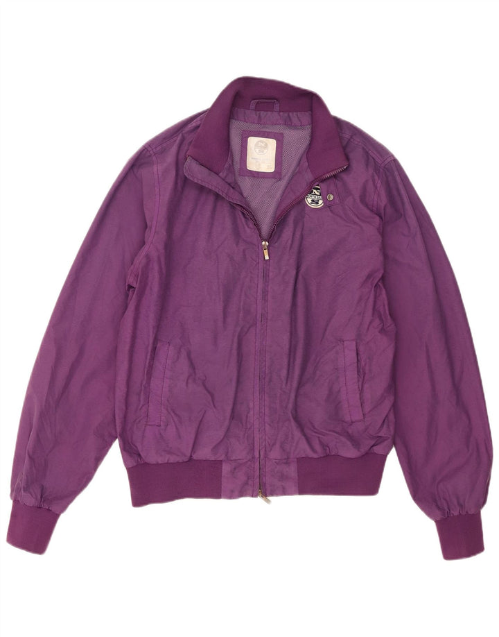North Sails Γυναικείο Bomber Jacket UK 16 Large Purple Nylon