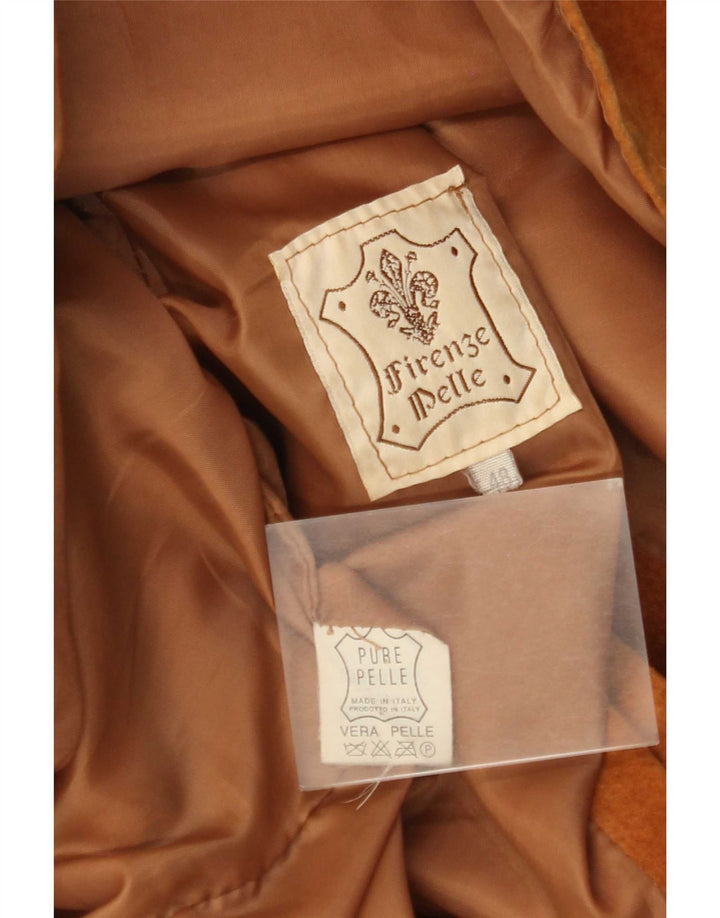 Vintage Γυναικείο Suede Jacket IT 48 XL Beige Leather