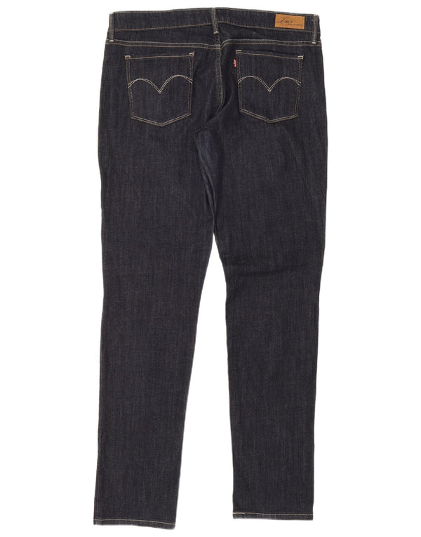 Γυναικείο Levi's Slight Curve Skinny Jeans W32 L34 Navy Blue Cotton