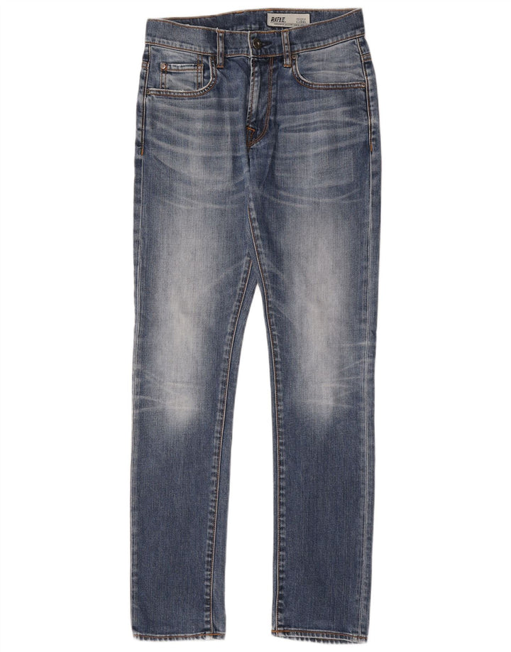 Rifle Γυναικείο Slim Jeans W30 L32 Μπλε Βαμβακερό