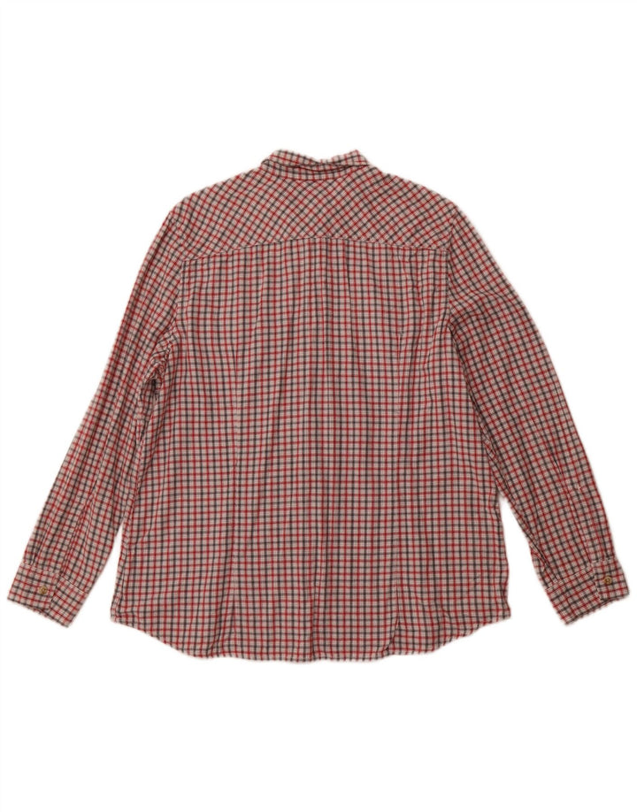 Γυναικείο πουκάμισο Eddie Bauer UK 18 XL Πολύχρωμο βαμβακερό καρό