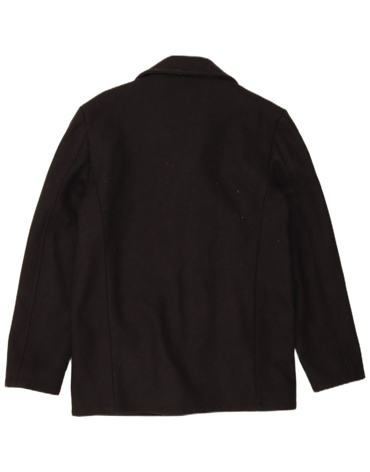 Jack Wills Ανδρικό σακάκι με 3 κουμπιά UK 36 Small Black Wool