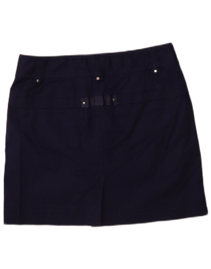 RALPH LAUREN Γυναικείο Skort US 10 Large Navy Blue Cotton