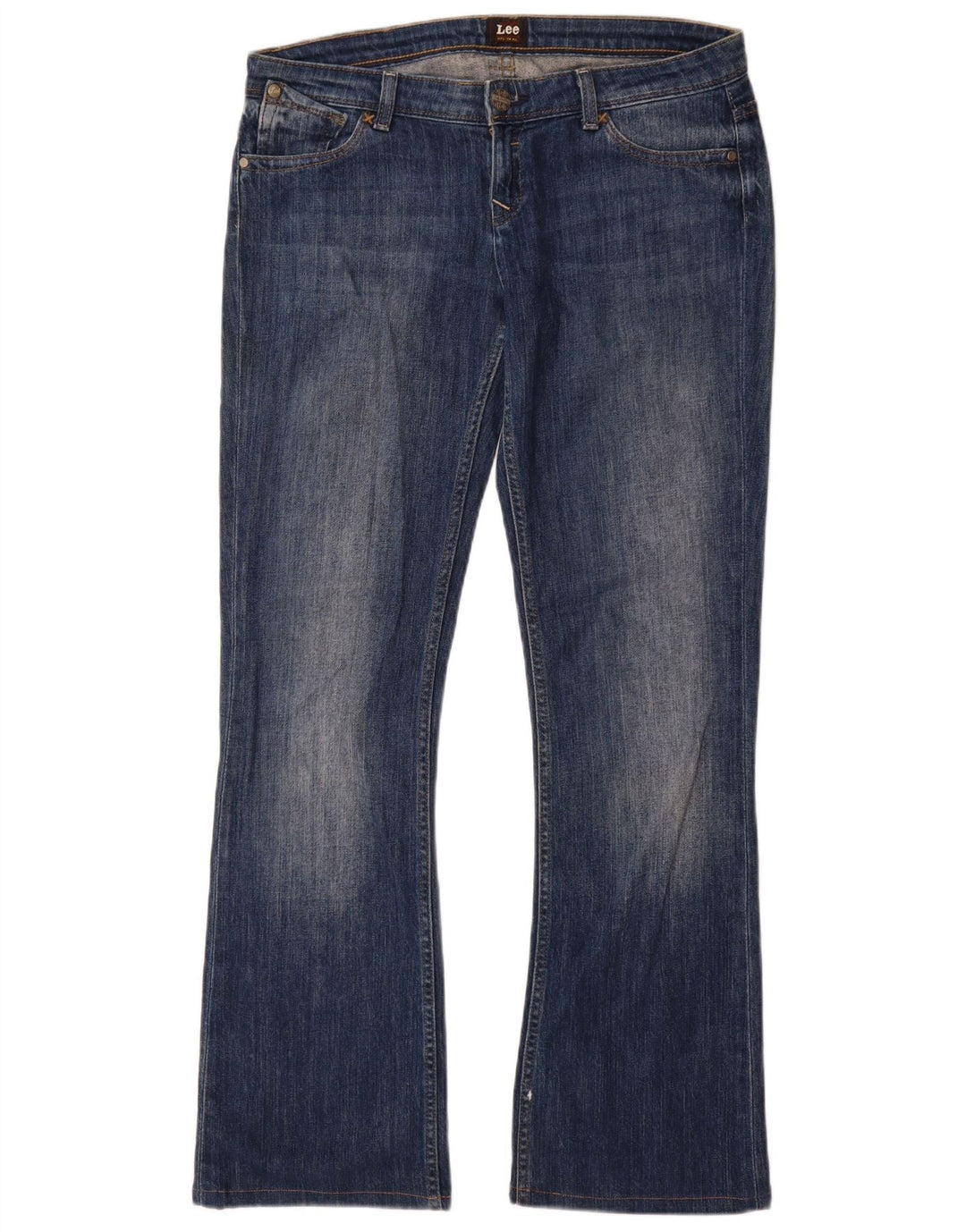 Lee Womens Bliss Bootcut Jeans W31 L35 Μπλε βαμβακερό