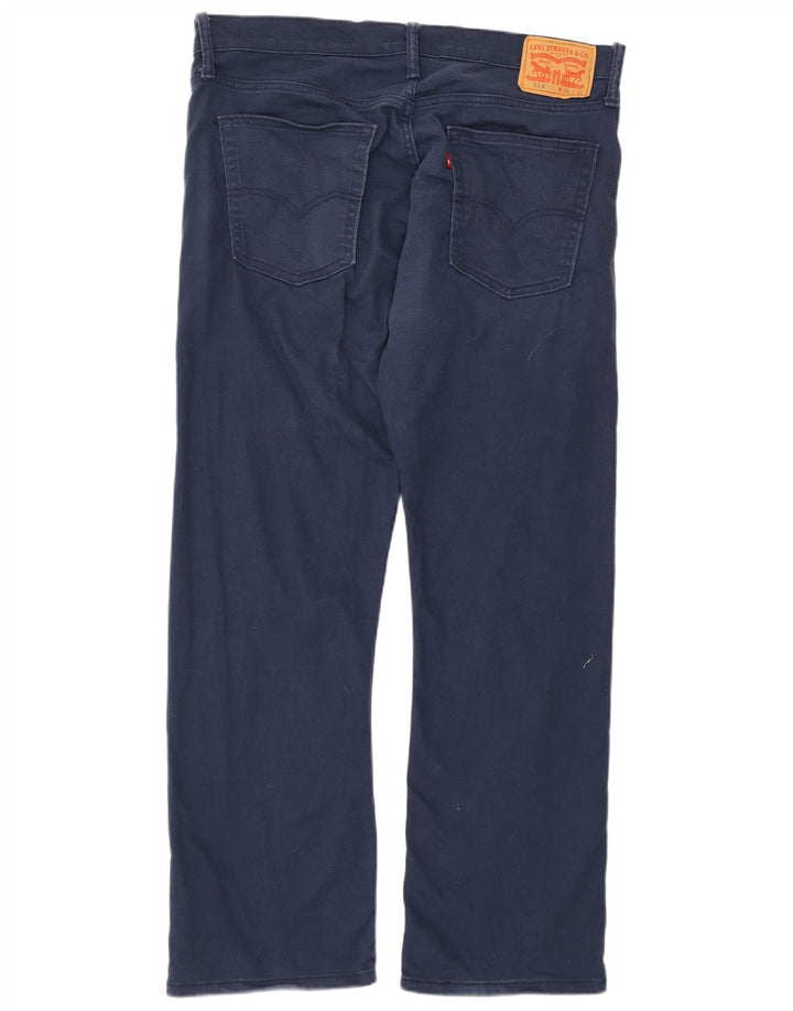 LEVI'S Ανδρικό τζιν 514 ίσιο W36 L30 Navy Blue Cotton