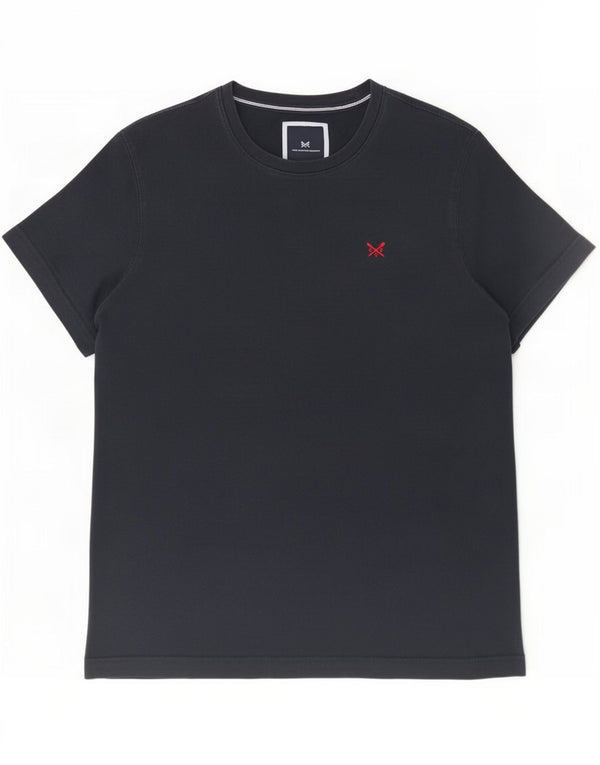 Ανδρικό T-shirt Crew Clothing Top Large Navy Blue από βαμβάκι