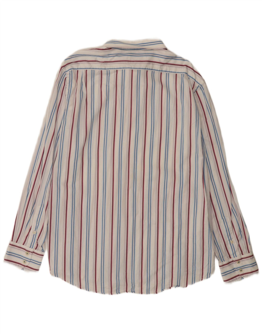 Ανδρικό πουκάμισο Ben Sherman 2XL Λευκό βαμβακερό ριγέ