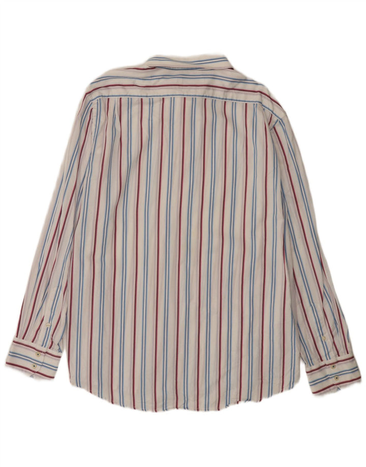 Ανδρικό πουκάμισο Ben Sherman 2XL Λευκό βαμβακερό ριγέ