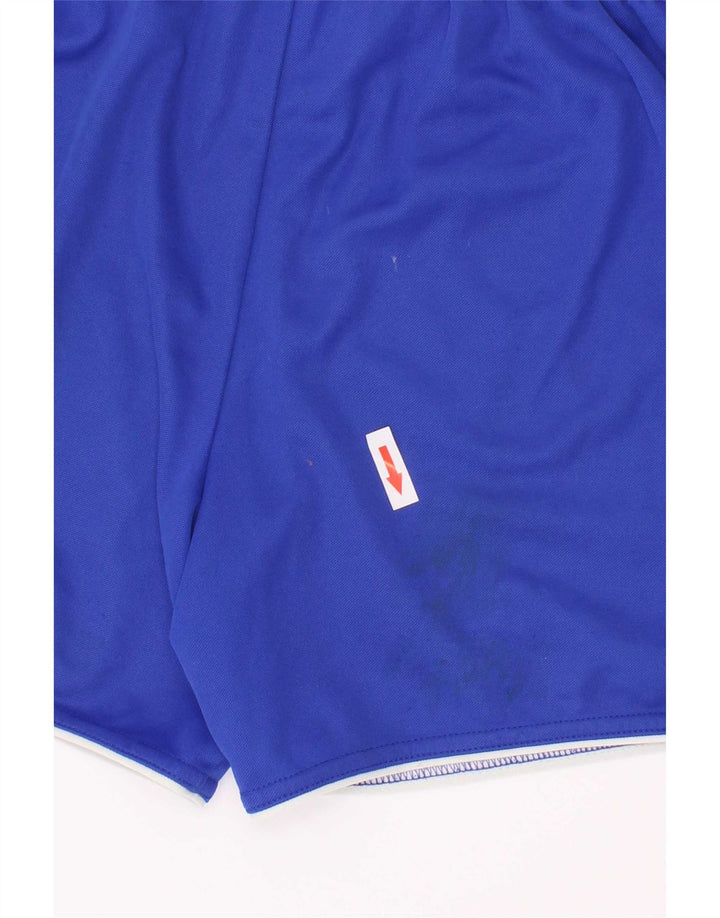 Adidas Boys Climalite σορτς 9-10 ετών μπλε πολυεστέρα