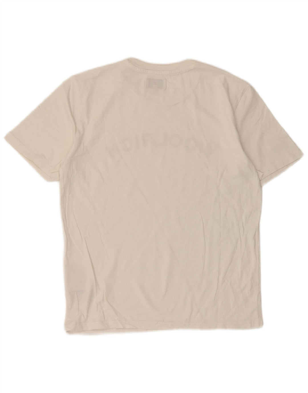 Woolrich Boys Graphic T-Shirt Top 11-12 ετών Λευκό βαμβακερό