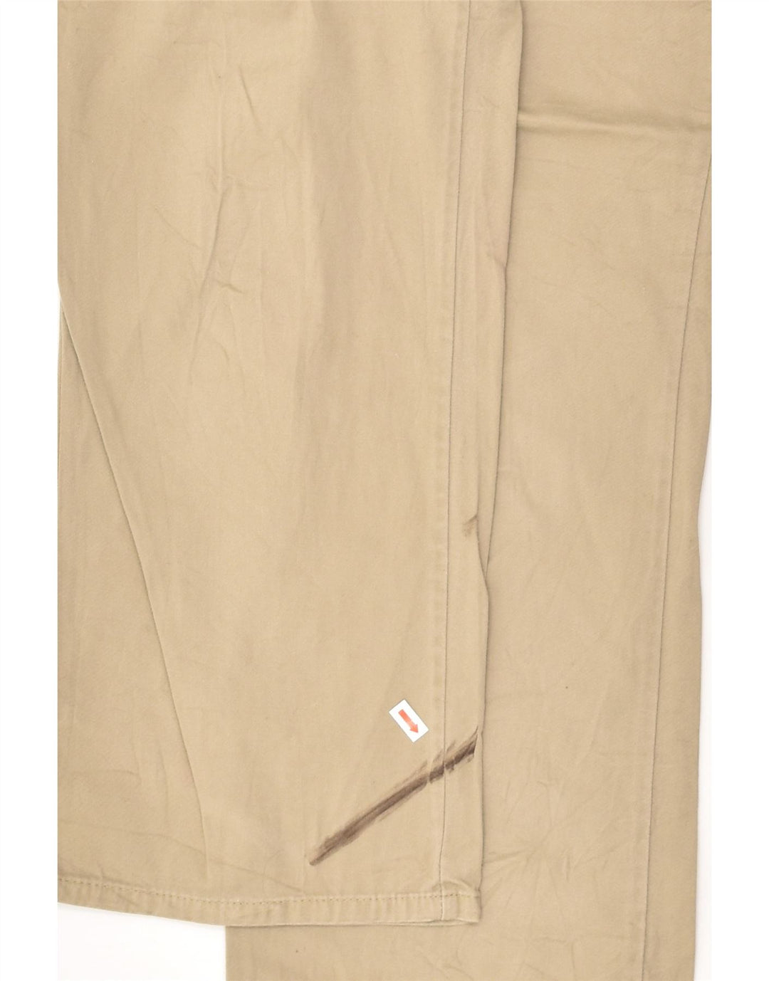 DICKIES Womens Straight Casual Trousers US 16 2XL W38 L30 Beige Cotton | Vintage Dickies | Thrift | Second-Hand Dickies | Used Clothing | Messina Hembry 