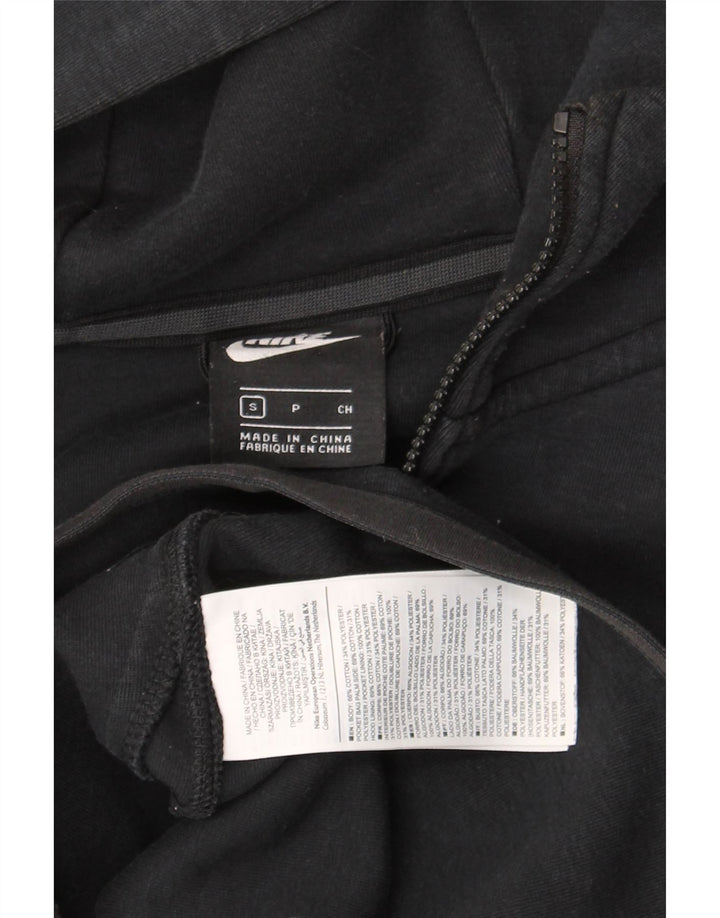 Γυναικείο πουλόβερ Nike με φερμουάρ με κουκούλα UK 10 μικρό βαμβακερό