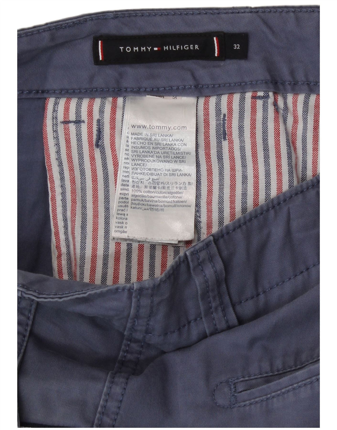 Ανδρικό σορτς Cargo Tommy Hilfiger W32 μεσαίο μπλε βαμβακερό