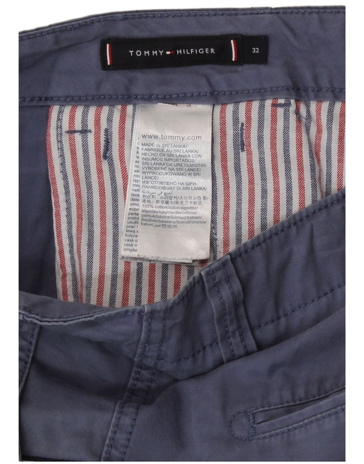 Ανδρικό σορτς Cargo Tommy Hilfiger W32 μεσαίο μπλε βαμβακερό