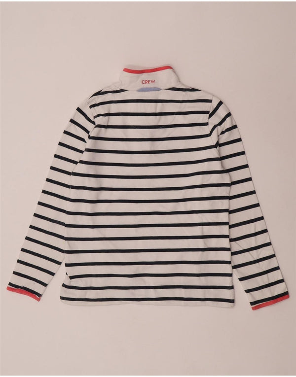 Crew Clothing Womens Sweatshirt Jumper UK 10 Small White Striped