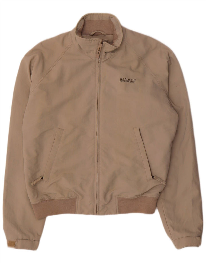 Ανδρικό μπουφάν Woolrich UK 38 Medium Beige Nylon