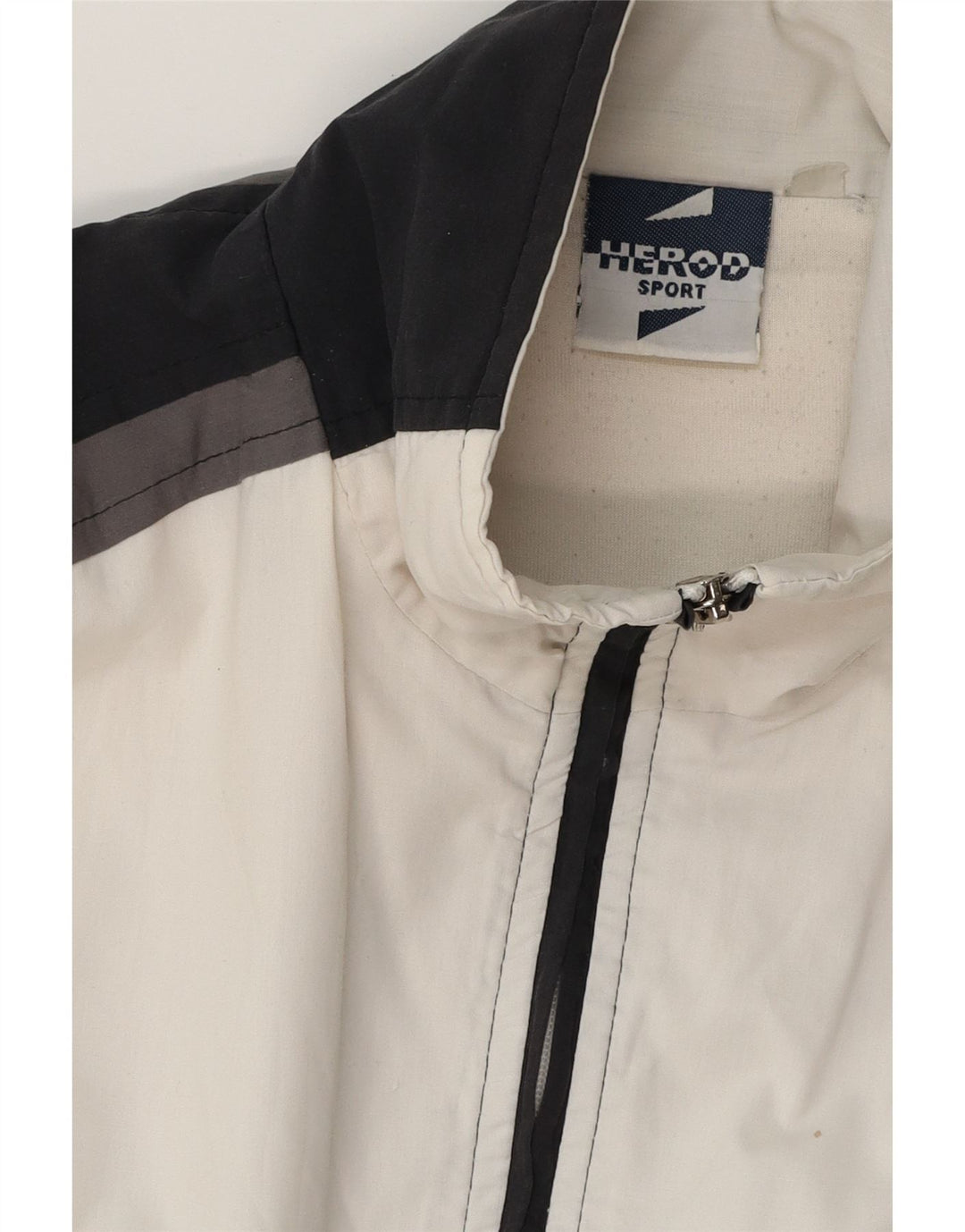 Herod Sport Ανδρικό γραφικό Bomber Jacket UK 40 μεγάλο λευκό βαμβακερό χρώμα