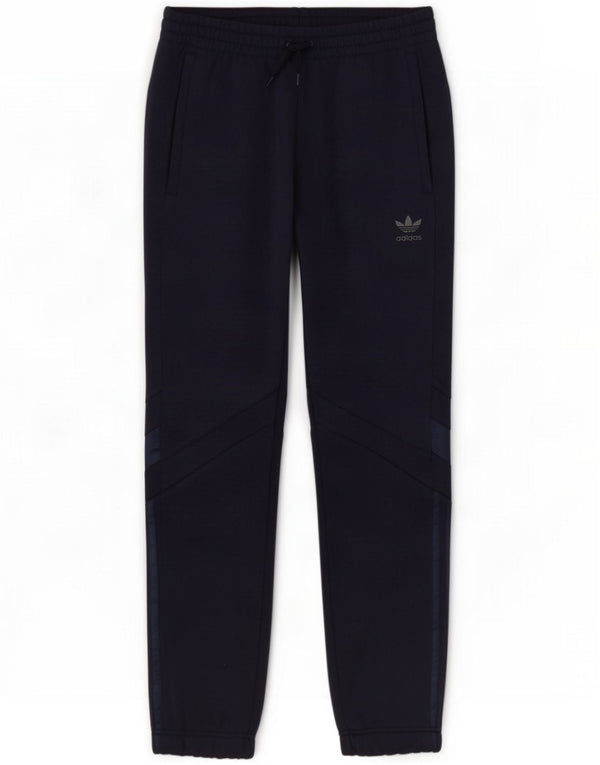 Adidas Mens Tracksuit Trousers Joggers Small Navy Blue Cotton