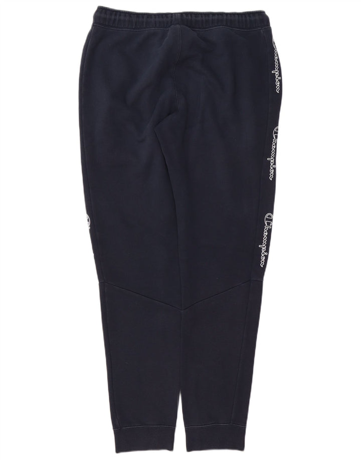 Ανδρική φόρμα Champion Graphic Παντελόνι Joggers Medium Navy Blue βαμβακερό