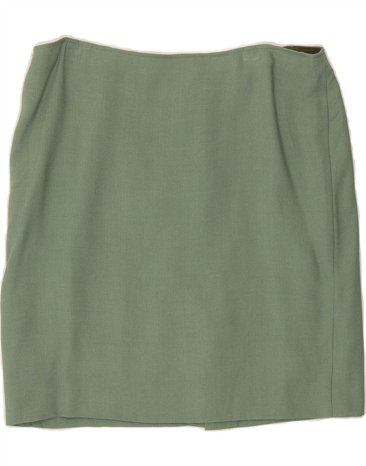 LUISA SPAGNOLI Womens 4 Button 2 Piece Skirt Set IT 42 Medium W32 Green Vintage Luisa Spagnoli and Second-Hand Luisa Spagnoli from Messina Hembry 