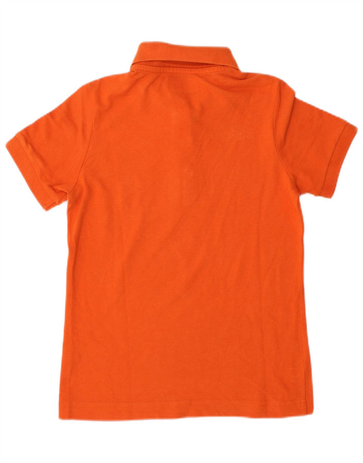 Μπλουζάκι πόλο Kappa Boys 11-12 Small Orange Cotton